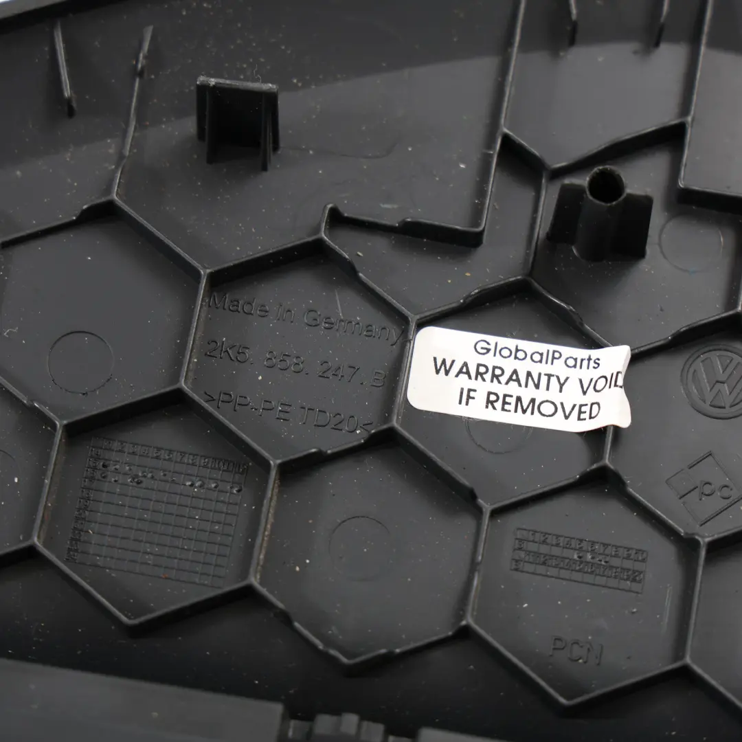 Volkswagen Caddy 2K Armaturenbrett Blende Abdeckung Links - SKU 2K5858247B - Teilenummer 2K5858247B
