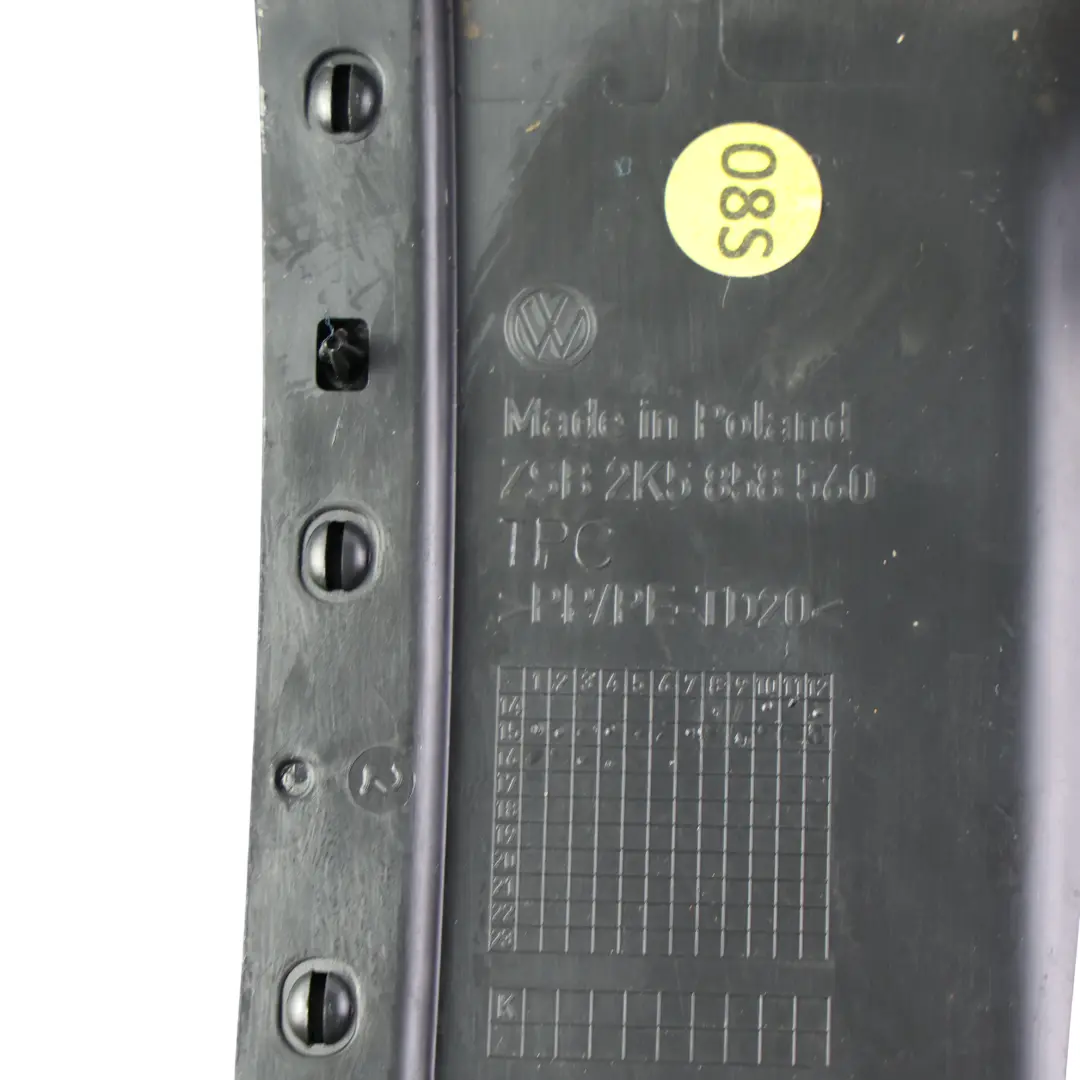 2K Cache Colonne Direction Supérieur pour Volkswagen Caddy à propos du numéro de pièce 2K5858560 Volkswagen Caddy 2K Cache Colonne Direction Supérieur - SKU 2K5858560 - Numéro de pièce 2K5858560