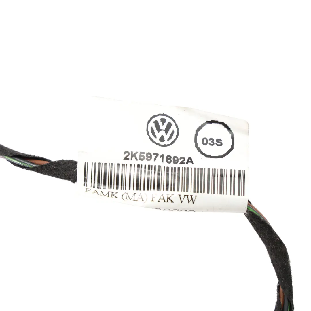 2K Cableado Arnés Puerta Corredera Izquierda para Volkswagen Caddy con número de pieza 2K5971691A Volkswagen Caddy 2K Cableado Arnés Puerta Corredera Izquierda - SKU 2K5971691A - Número de pieza 2K5971691A
