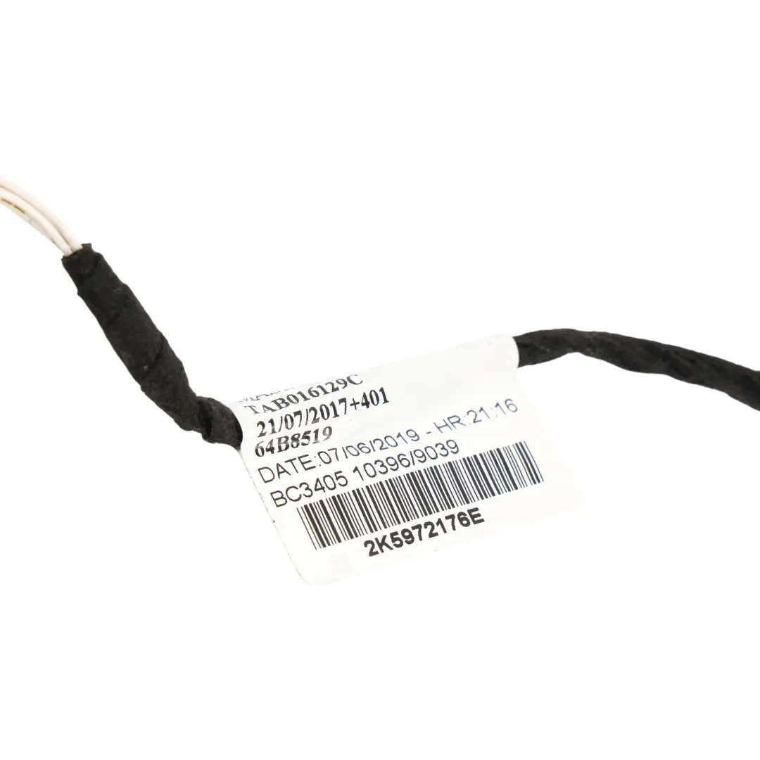 Volkswagen Caddy Maxi 2K Cableado Cerradura Portón Trasero - SKU 2K5972176E - Número de pieza 2K5972176E