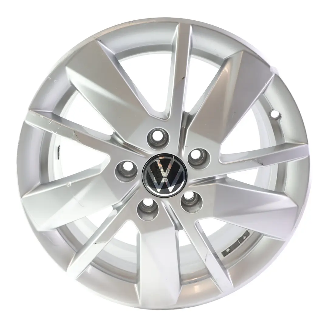 2K Alu Felge Silber 16" 6.5J Vienna Speiche für Volkswagen Caddy mit Teilenummer 2K7601025 Volkswagen Caddy 2K Alu Felge Silber 16" 6.5J Vienna Speiche - SKU 2K7601025-1 - Teilenummer 2K7601025