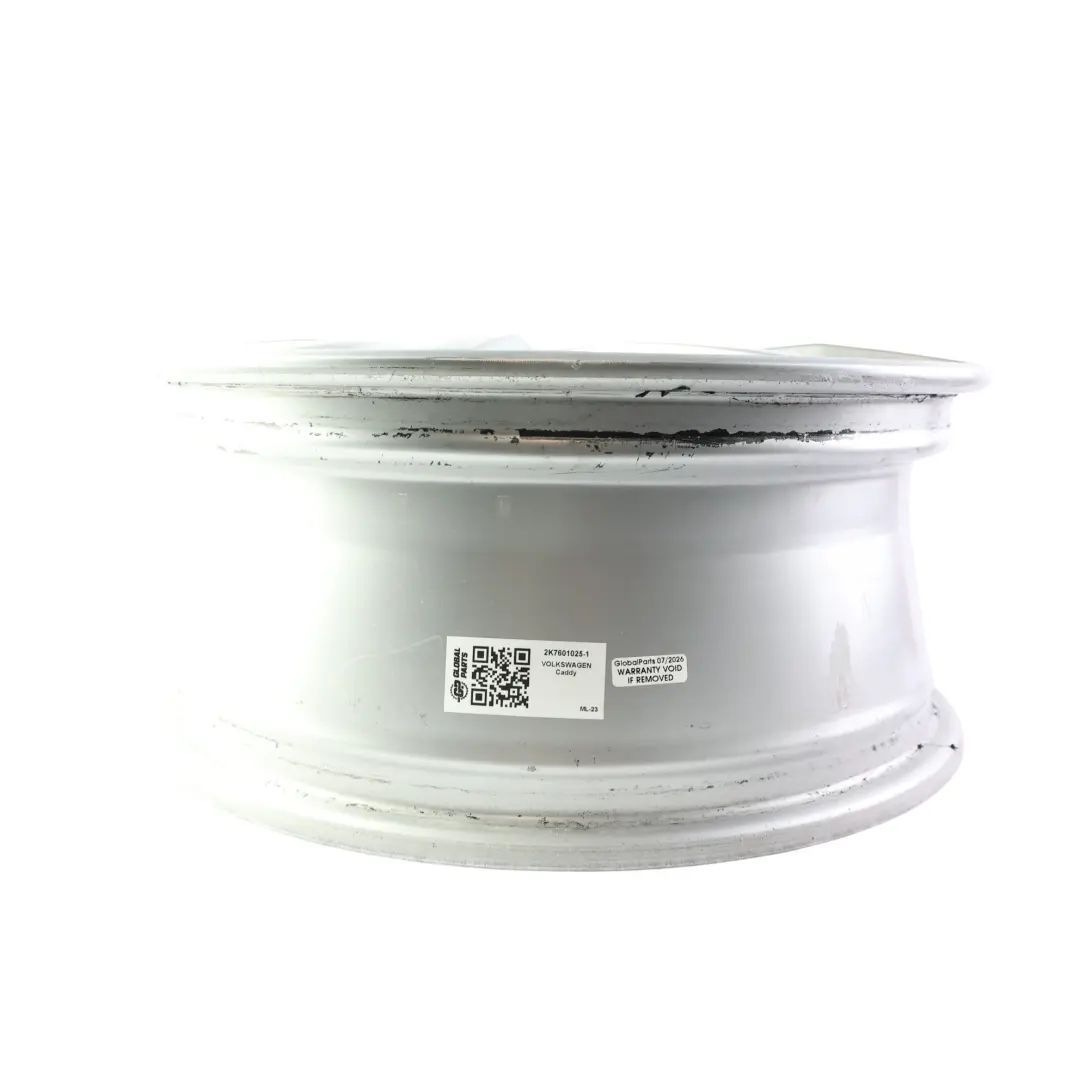 Volkswagen Caddy 2K Jante Alliage Argent 16" 6.5J Vienna Spoke - SKU 2K7601025-1 - Numéro de pièce 2K7601025