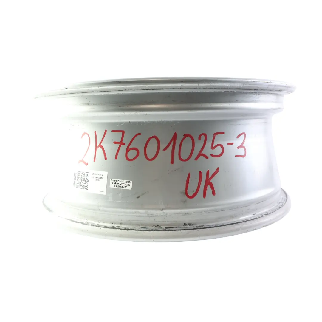 2K Alloy Wheel Rim Silver 16" 6.5J ET:48 Vienna Spoke to Volkswagen Caddy with Part number 2K7601025 Volkswagen Caddy 2K Alloy Wheel Rim Silver 16" 6.5J ET:48 Vienna Spoke - SKU 2K7601025-3 - Part number 2K7601025