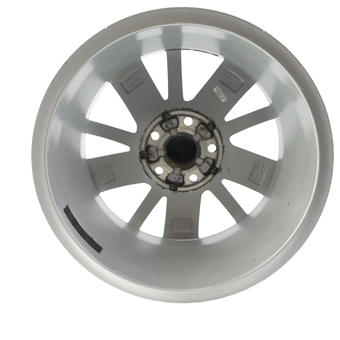 Volkswagen Caddy 2K Alloy Wheel Rim Silver 16" 6.5J ET:48 Vienna Spoke - SKU 2K7601025-3 - Part number 2K7601025
