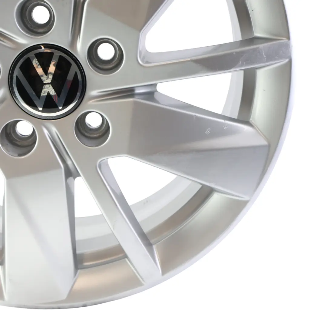 Volkswagen Caddy 2K Alloy Wheel Rim Silver 16" 6.5J ET:48 Vienna Spoke - SKU 2K7601025-3 - Part number 2K7601025