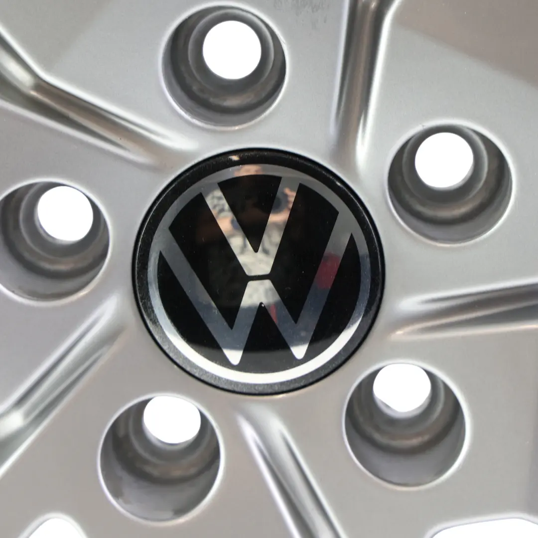 2K Alloy Wheel Rim Silver 16" 6.5J ET:48 Vienna Spoke to Volkswagen Caddy with Part number 2K7601025 Volkswagen Caddy 2K Alloy Wheel Rim Silver 16" 6.5J ET:48 Vienna Spoke - SKU 2K7601025-3 - Part number 2K7601025