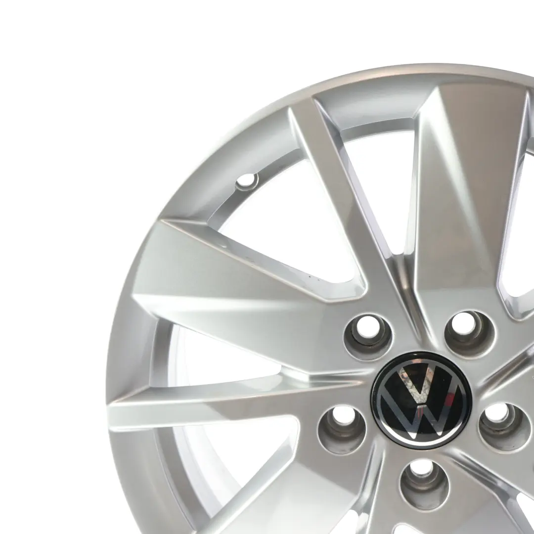 Volkswagen Caddy 2K Alloy Wheel Rim Silver 16" 6.5J ET:48 Vienna Spoke - SKU 2K7601025-4 - Part number 2K7601025