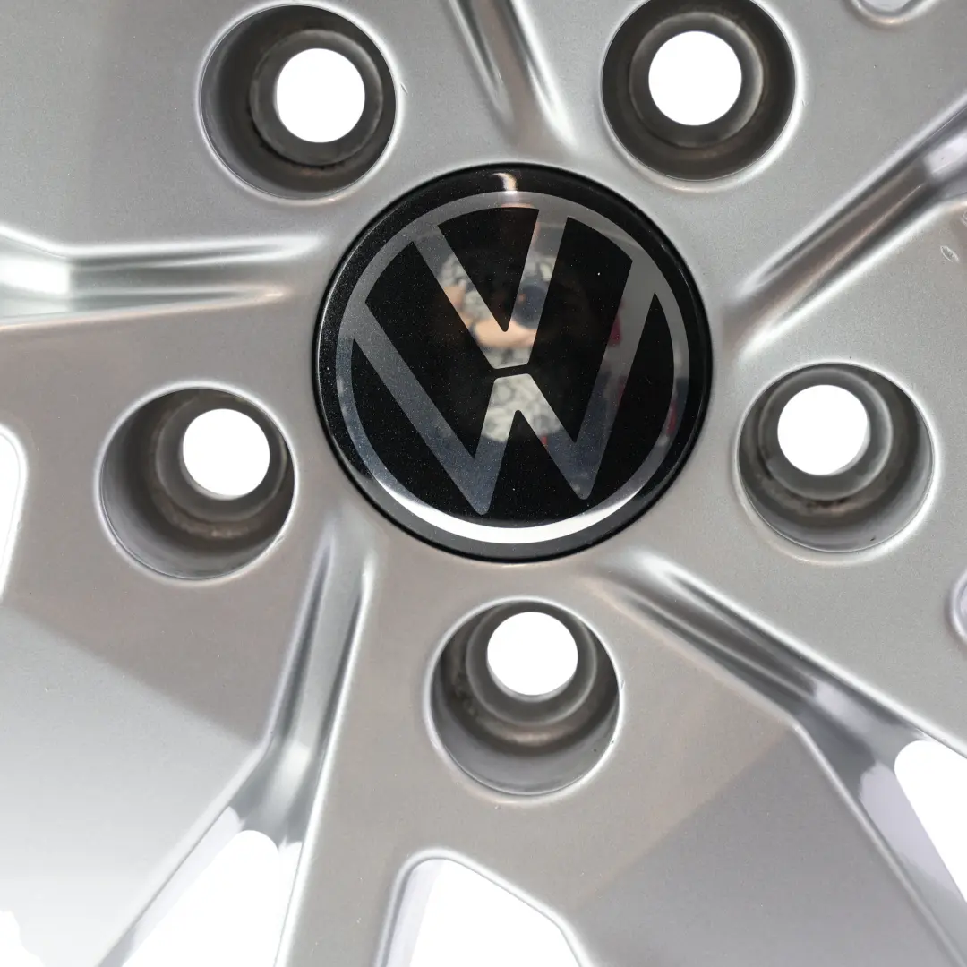 2K Alloy Wheel Rim Silver 16" 6.5J ET:48 Vienna Spoke to Volkswagen Caddy with Part number 2K7601025 Volkswagen Caddy 2K Alloy Wheel Rim Silver 16" 6.5J ET:48 Vienna Spoke - SKU 2K7601025-4 - Part number 2K7601025