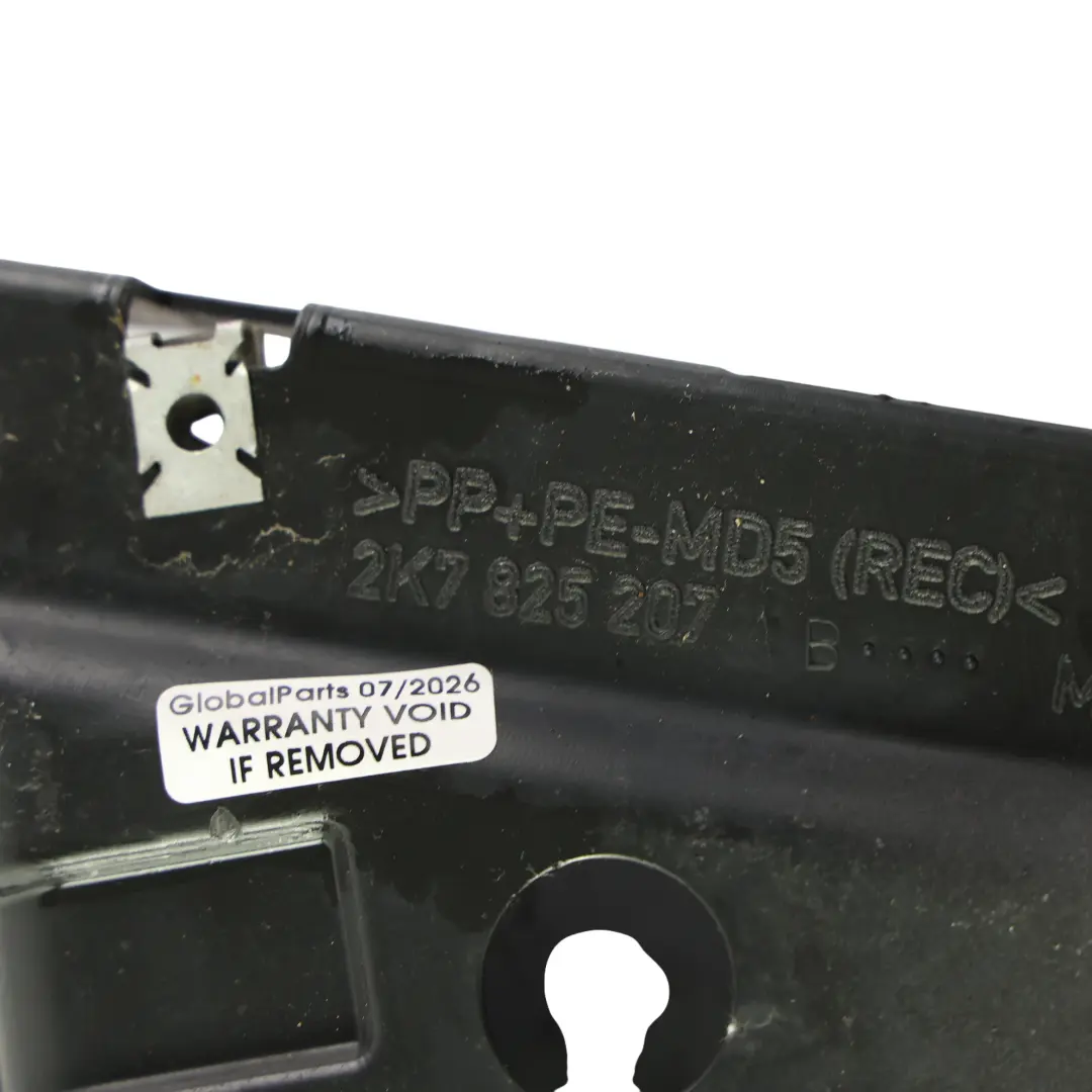 Volkswagen Caddy SB Cache Protection Dessous Arrière Gauche - SKU 2K7825207 - Numéro de pièce 2K7825207