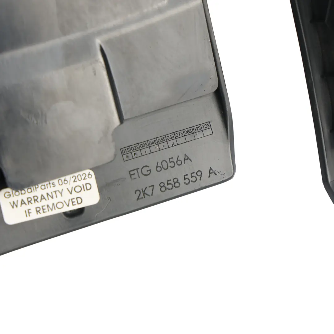 Cubierta Columna Dirección Moldura Negro para Volkswagen con número de pieza 2K7858559A Volkswagen Cubierta Columna Dirección Moldura Negro - SKU 2K7858559A - Número de pieza 2K7858559A