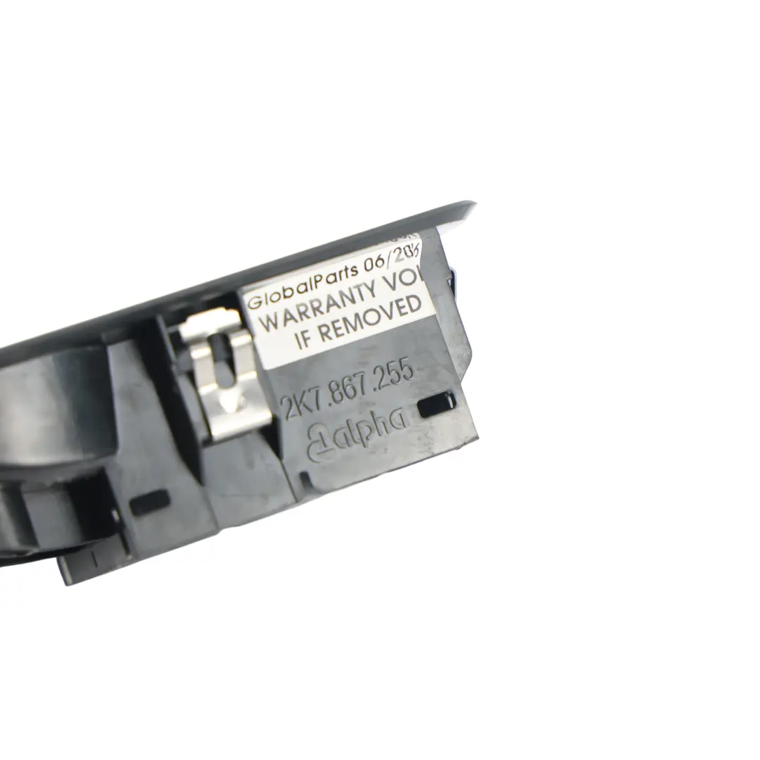Door Window Switch Surround Trim Driver Side to VW Volkswagen Caddy SB with Part number 2K7868247B VW Volkswagen Caddy SB Door Window Switch Surround Trim Driver Side - SKU 2K7868247B - Part number 2K7868247B