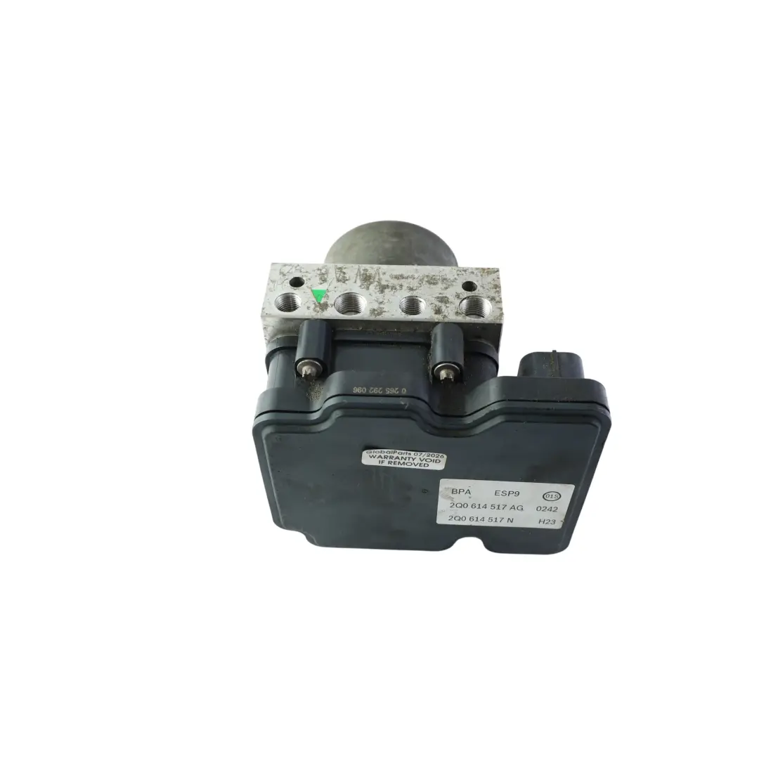 ABS Brake Pump Control Unit Module 2Q0614517N to Audi A1 GB with Part number 2Q0614517AG Audi A1 GB ABS Brake Pump Control Unit Module 2Q0614517N - SKU 2Q0614517AG - Part number 2Q0614517AG