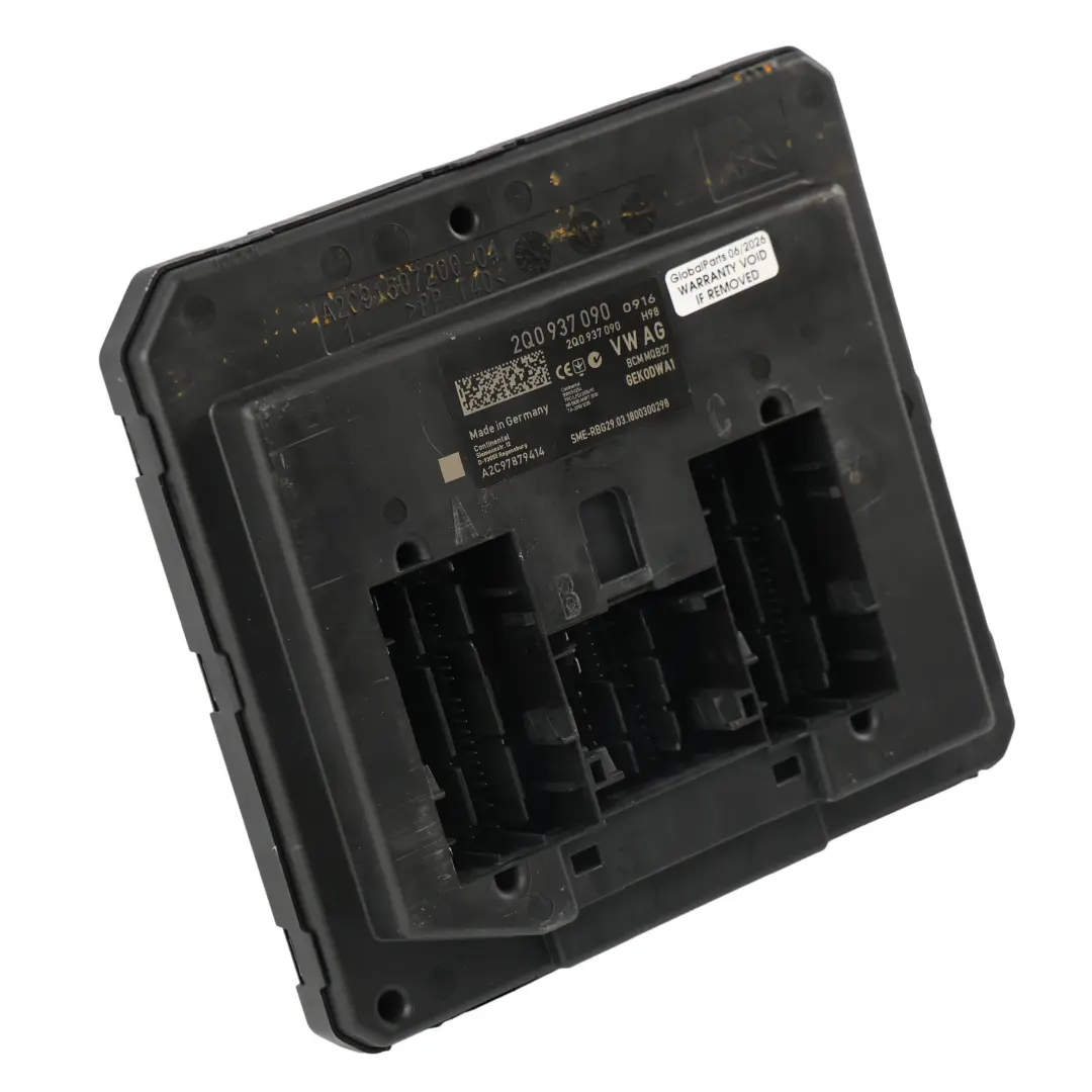 Seat Ibiza Mk5 Arona Moduł Sterowania BCM ECU - SKU 2Q0937090 - Numer Części 2Q0937090