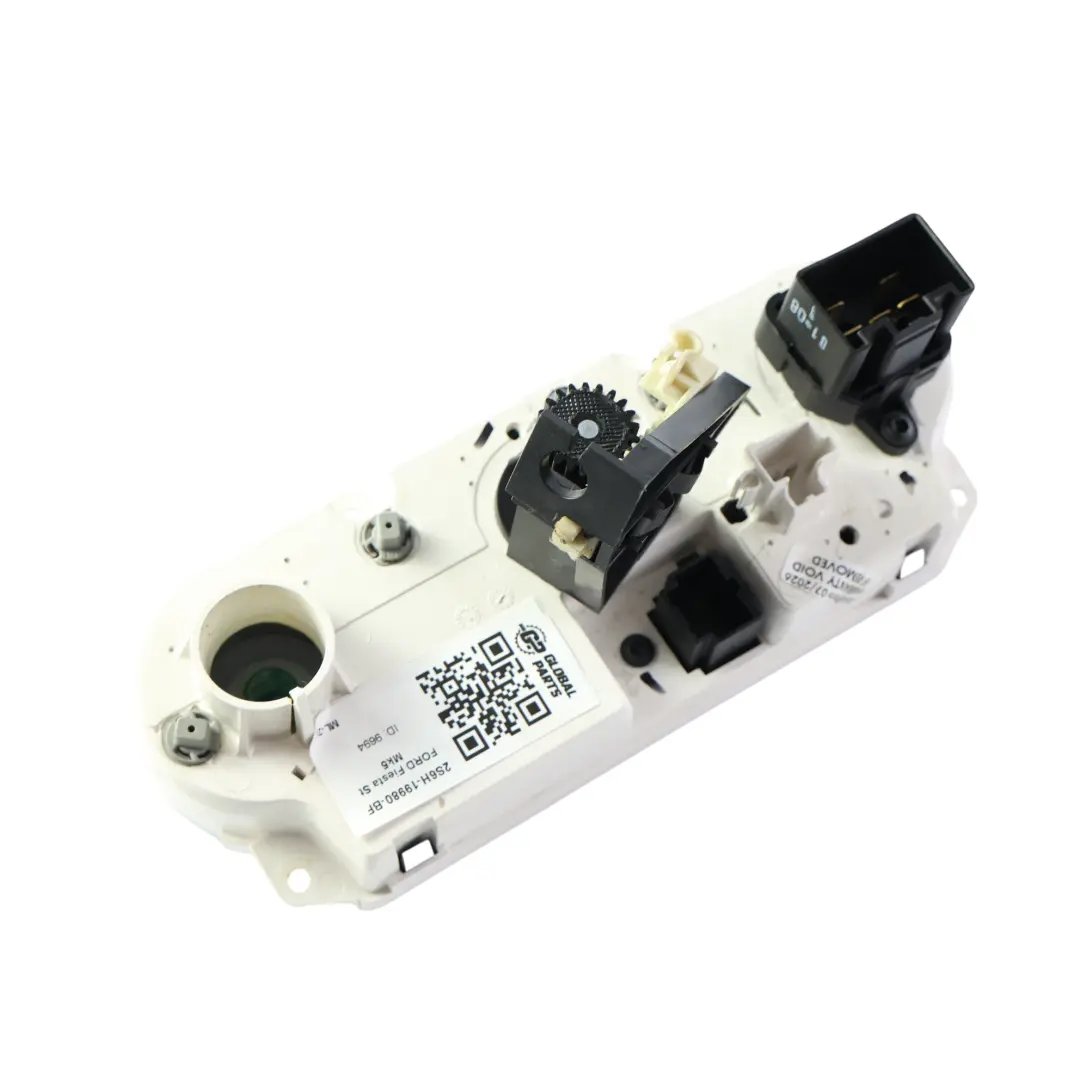 MK6 Interruttore Pannello Climatizzatore per Ford Fiesta con numero di parte 2S6H-19980-BF Ford Fiesta MK6 Interruttore Pannello Climatizzatore - SKU 2S6H-19980-BF - Numero di parte 2S6H-19980-BF