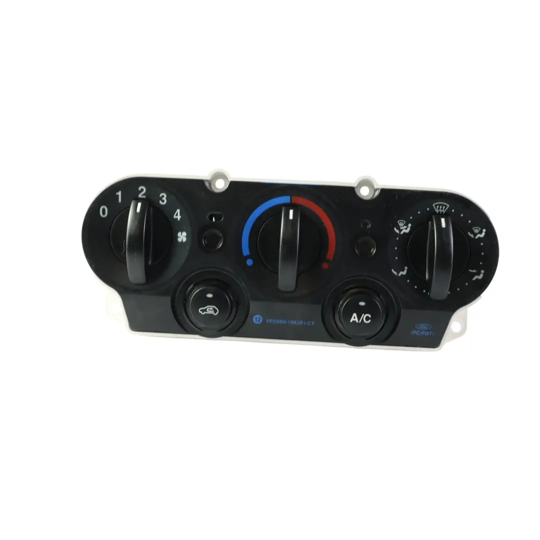 Ford Fiesta Mk6 Panel Sterowania Klimatyzacji - SKU 2S6H-19980-BF - Numer Części 2S6H-19980-BF