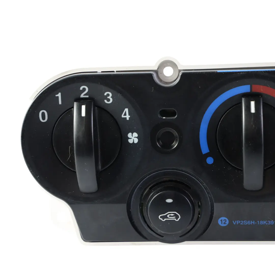 Mk6 Heater Air Conditioning Switch Control Panel to Ford Fiesta with Part number 2S6H-19980-BF Ford Fiesta Mk6 Heater Air Conditioning Switch Control Panel - SKU 2S6H-19980-BF - Part number 2S6H-19980-BF