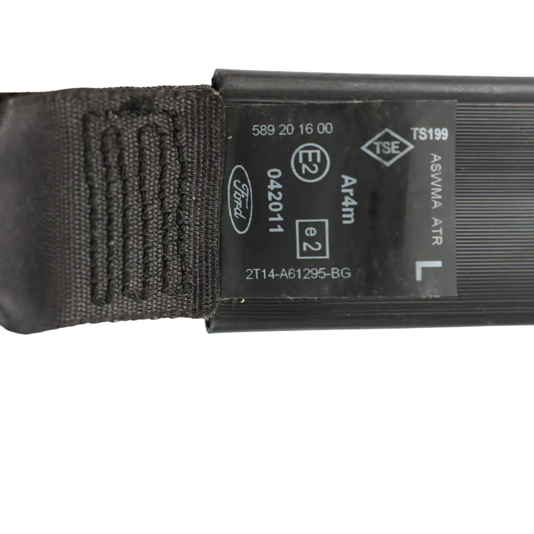 Mk1 Front Seat Belt Seatbelt Left N/S to Ford Transit Connect with Part number 2T14-A61295 Ford Transit Connect Mk1 Front Seat Belt Seatbelt Left N/S - SKU RHD-2T14-A61295-BG - Part number 2T14-A61295