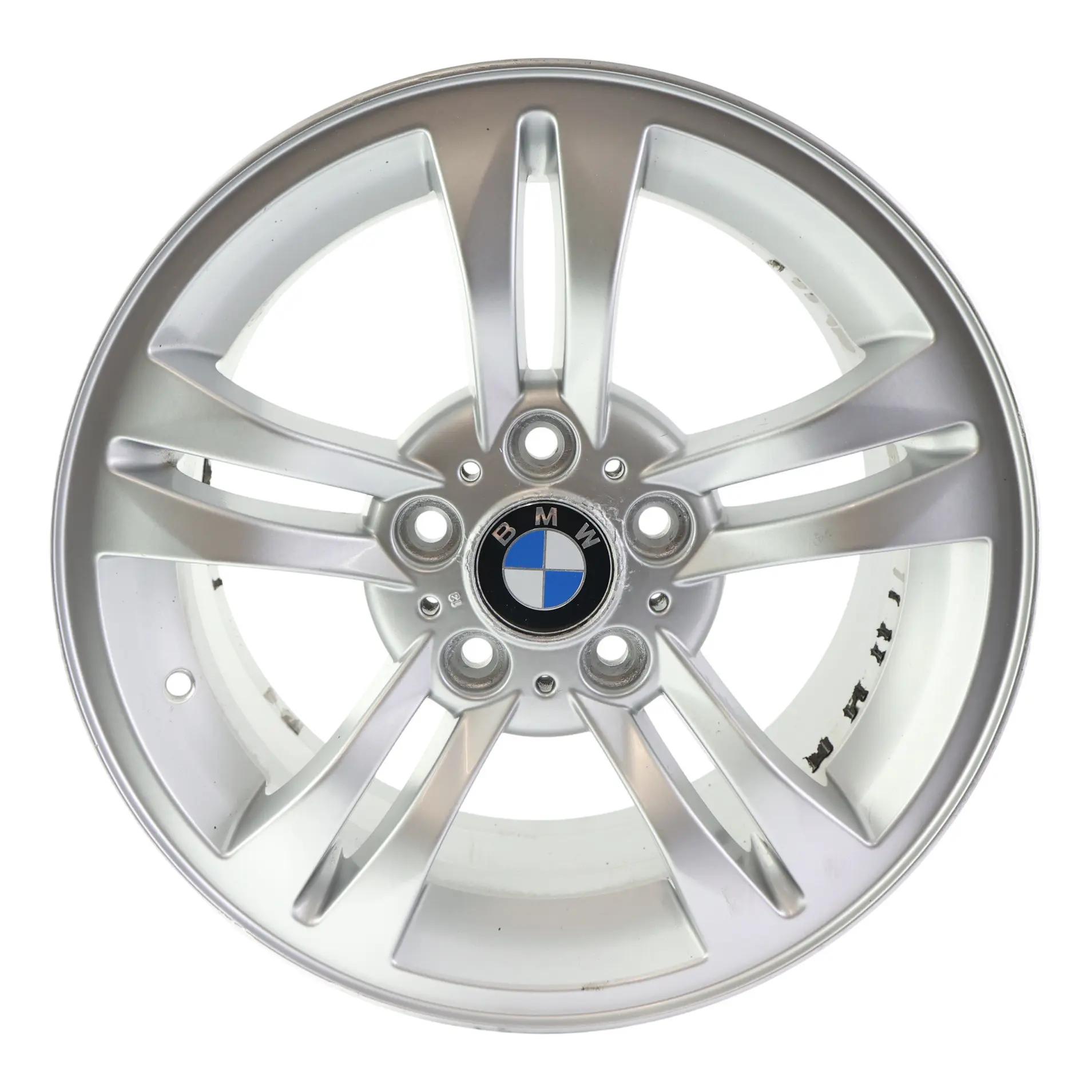 BMW X3 E83 Silver Alloy Wheel Rim 17" Double Spoke 112 ET:46 8J 3401200