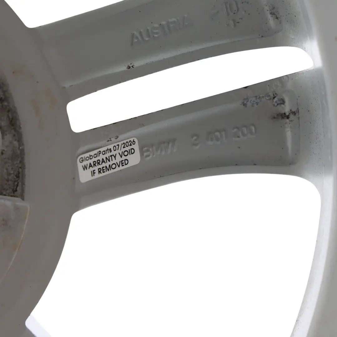 Alloy Wheel Rim 17" Double Spoke 112 ET:46 8J to BMW X3 E83 Silver with Part number 3401200 BMW X3 E83 Silver Alloy Wheel Rim 17" Double Spoke 112 ET:46 8J - SKU 3401200-5 - Part number 3401200