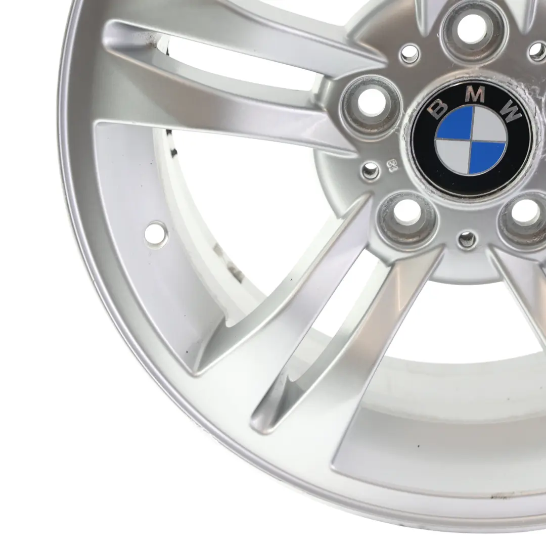 Alloy Wheel Rim 17" Double Spoke 112 ET:46 8J to BMW X3 E83 Silver with Part number 3401200 BMW X3 E83 Silver Alloy Wheel Rim 17" Double Spoke 112 ET:46 8J - SKU 3401200-5 - Part number 3401200