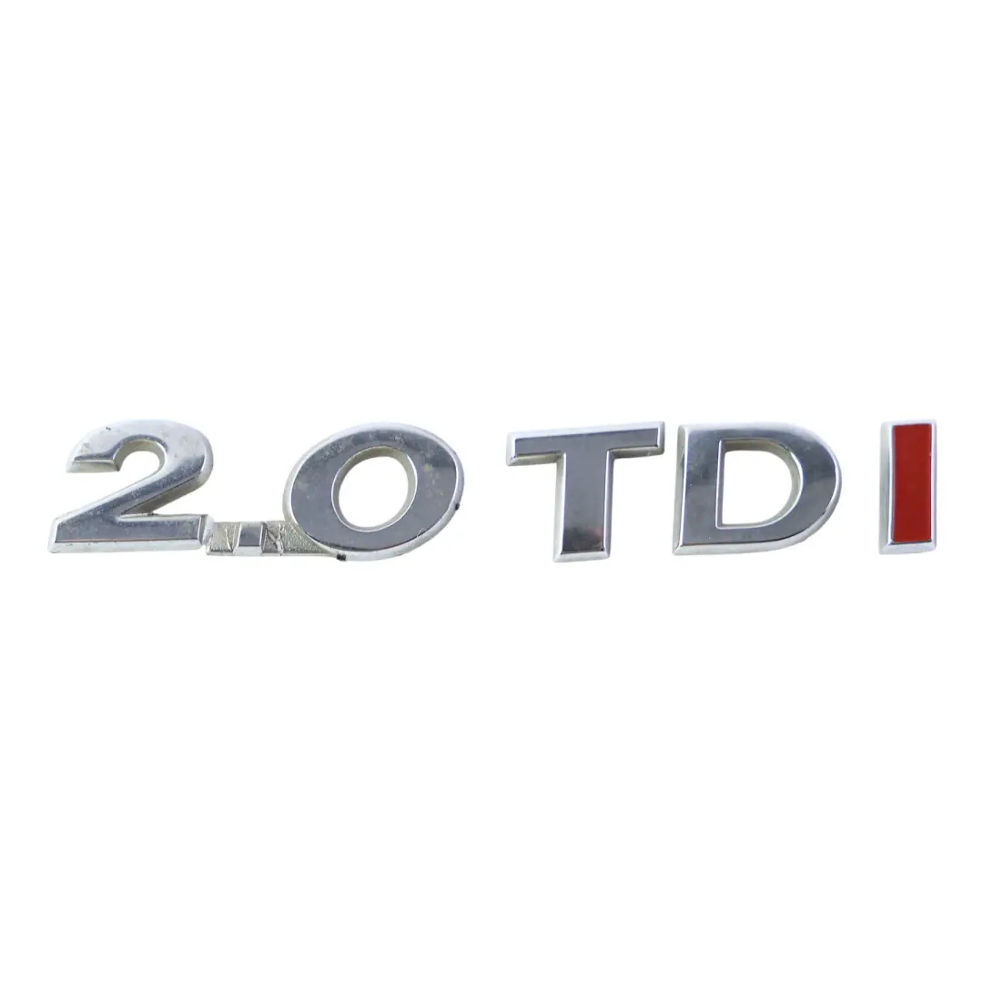 Volkswagen Scirocco Mk3 Passat B7 2.0 TDI Badge Emblem Lettering - SKU 3AA853675F-1 - Part number 3AA853675F
