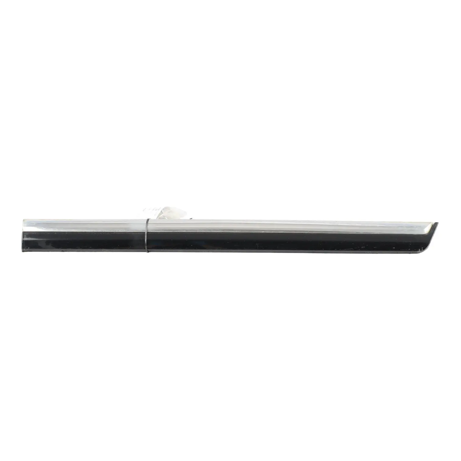 VW Passat B7 Rear Door Lower Moulding Left N/S 3AA854949A Deep Black Pearl - C9X