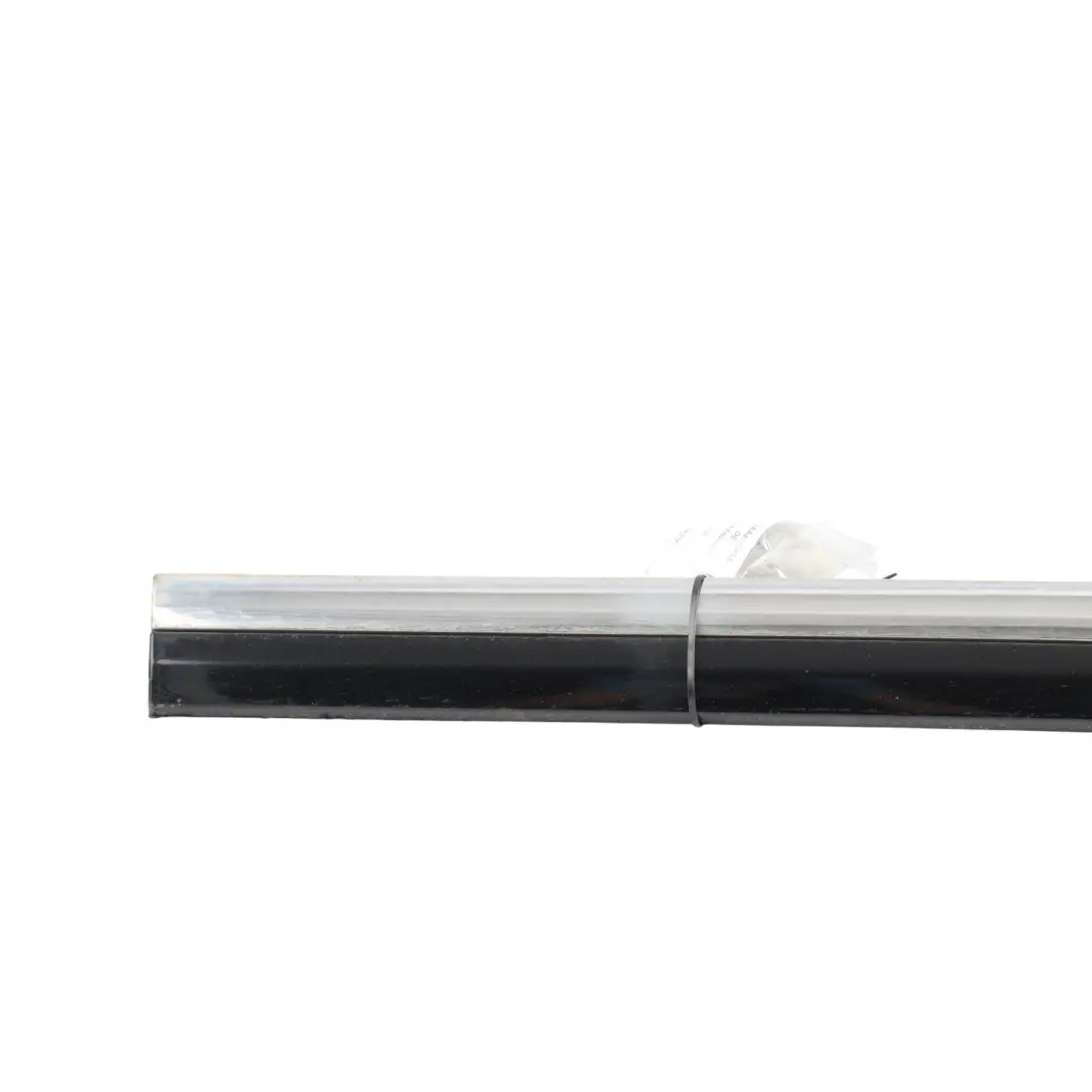VW Passat B7 Rear Door Lower Moulding Left N/S Deep Black Pearl - C9X - SKU 3AA854949A-DBL - Part number 3AA854949A