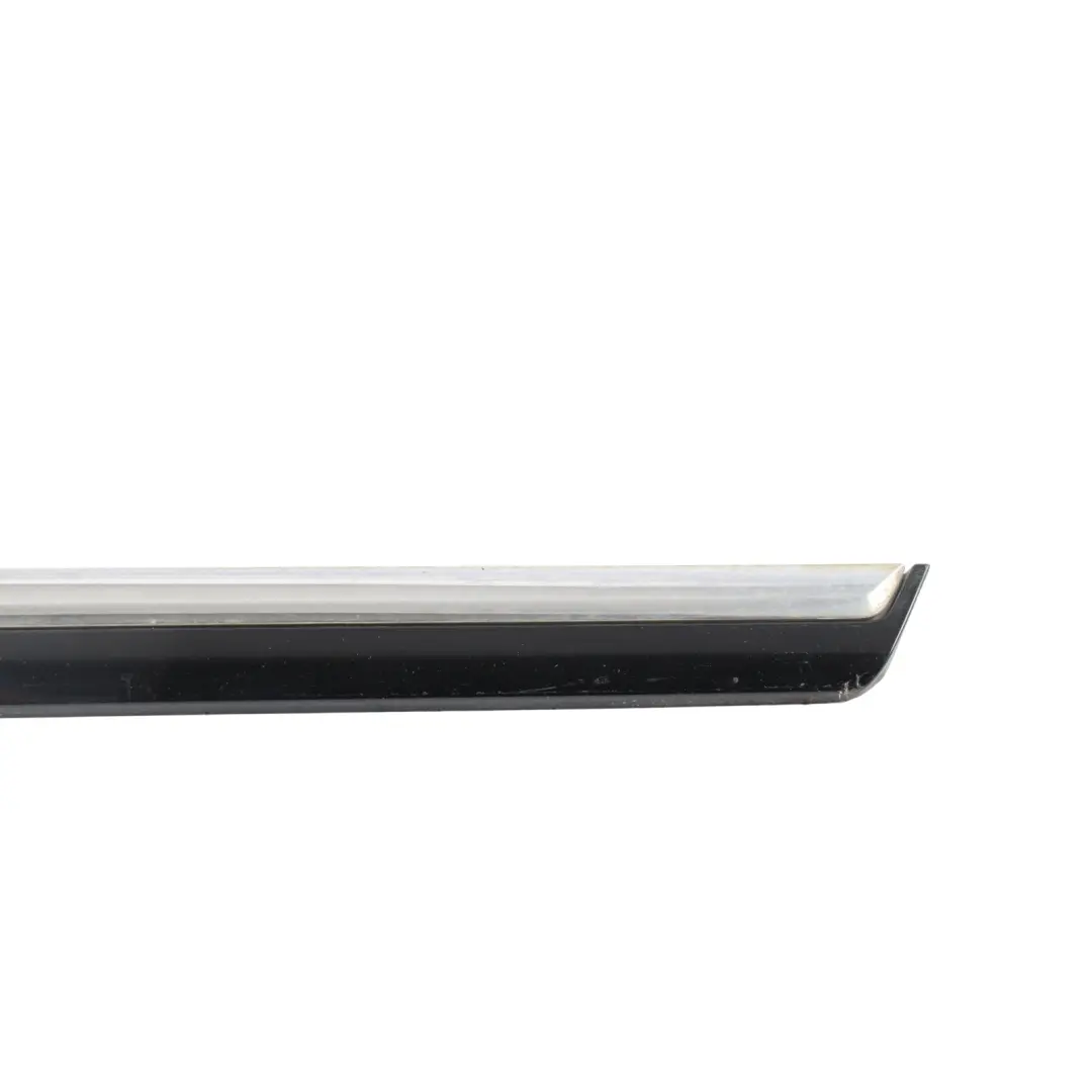 VW Passat B7 Rear Door Lower Moulding Left N/S Deep Black Pearl - C9X - SKU 3AA854949A-DBL - Part number 3AA854949A