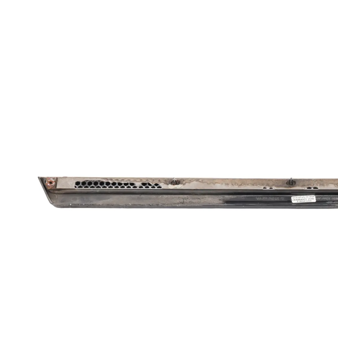 VW Passat B7 Rear Door Lower Moulding Left N/S Deep Black Pearl - C9X - SKU 3AA854949A-DBL - Part number 3AA854949A