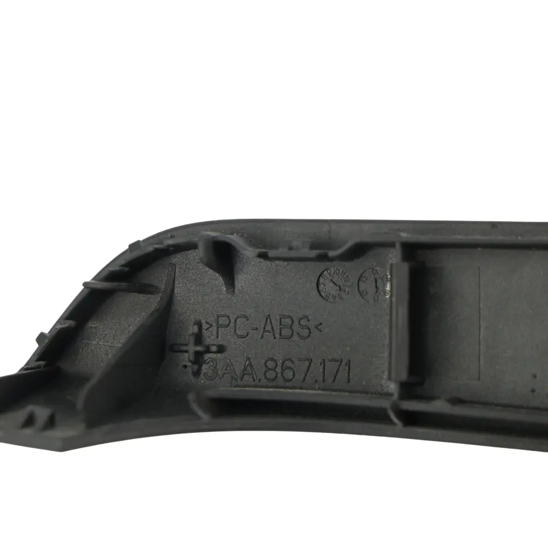 VW Volkswagen Passat B7 Interior Door Pull Handle Trim Front Left N/S - SKU 3AA867171 - Part number 3AA867171