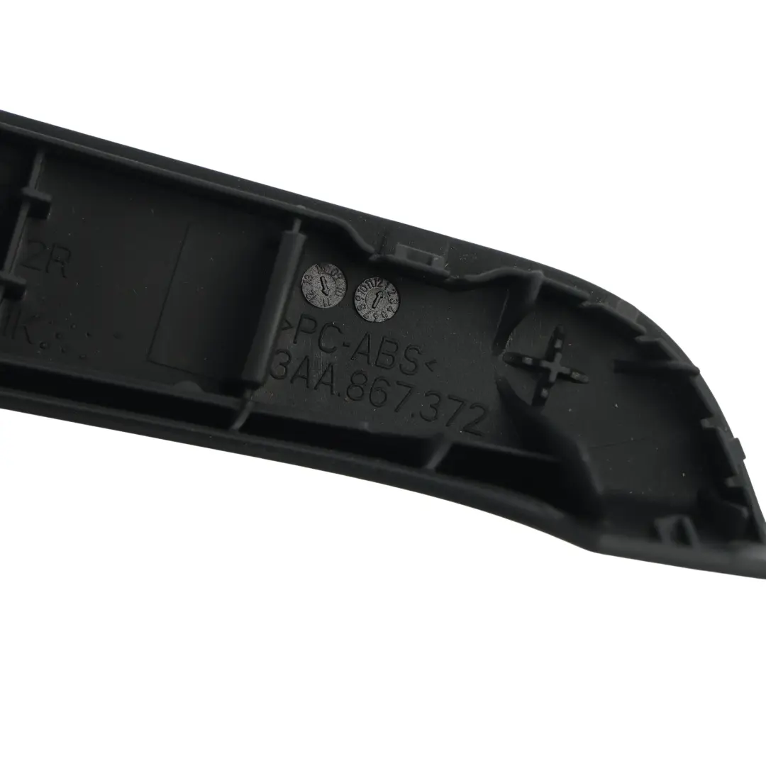 Volkswagen Passat B7 Door Pull Handle Trim Cover Panel Rear Right O/S - SKU 3AA867372 - Part number 3AA867372