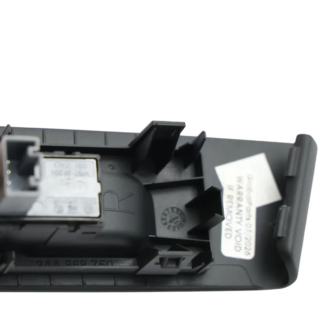 Volkswagen Passat B7 Interruttore Pannello Controllo Finestrino Destro - SKU 3AA868750 - Numero di parte 3AA868750