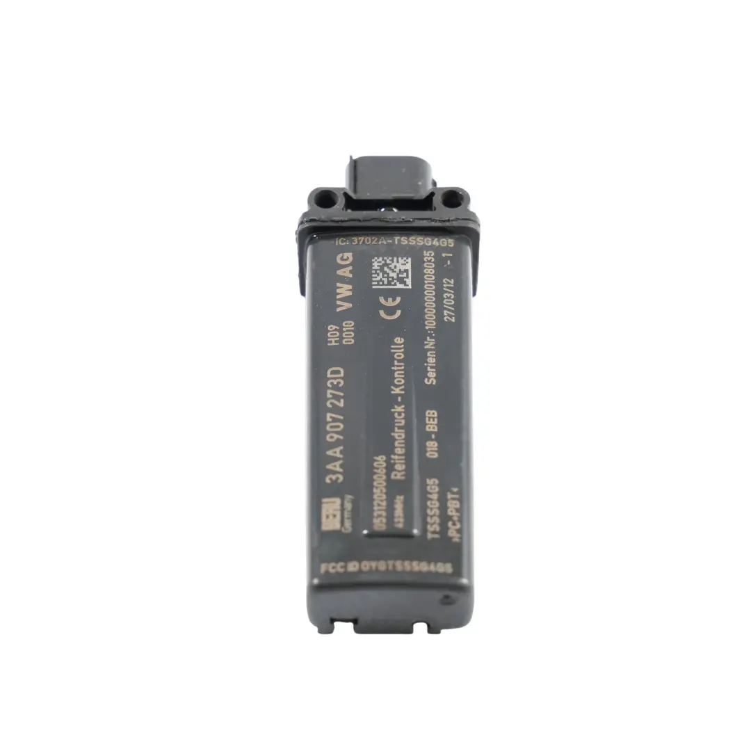 Tyre Pressure Control Unit Sensor Module to Volkswagen Passat B7 with Part number 3AA907273D Volkswagen Passat B7 Tyre Pressure Control Unit Sensor Module - SKU 3AA907273D - Part number 3AA907273D
