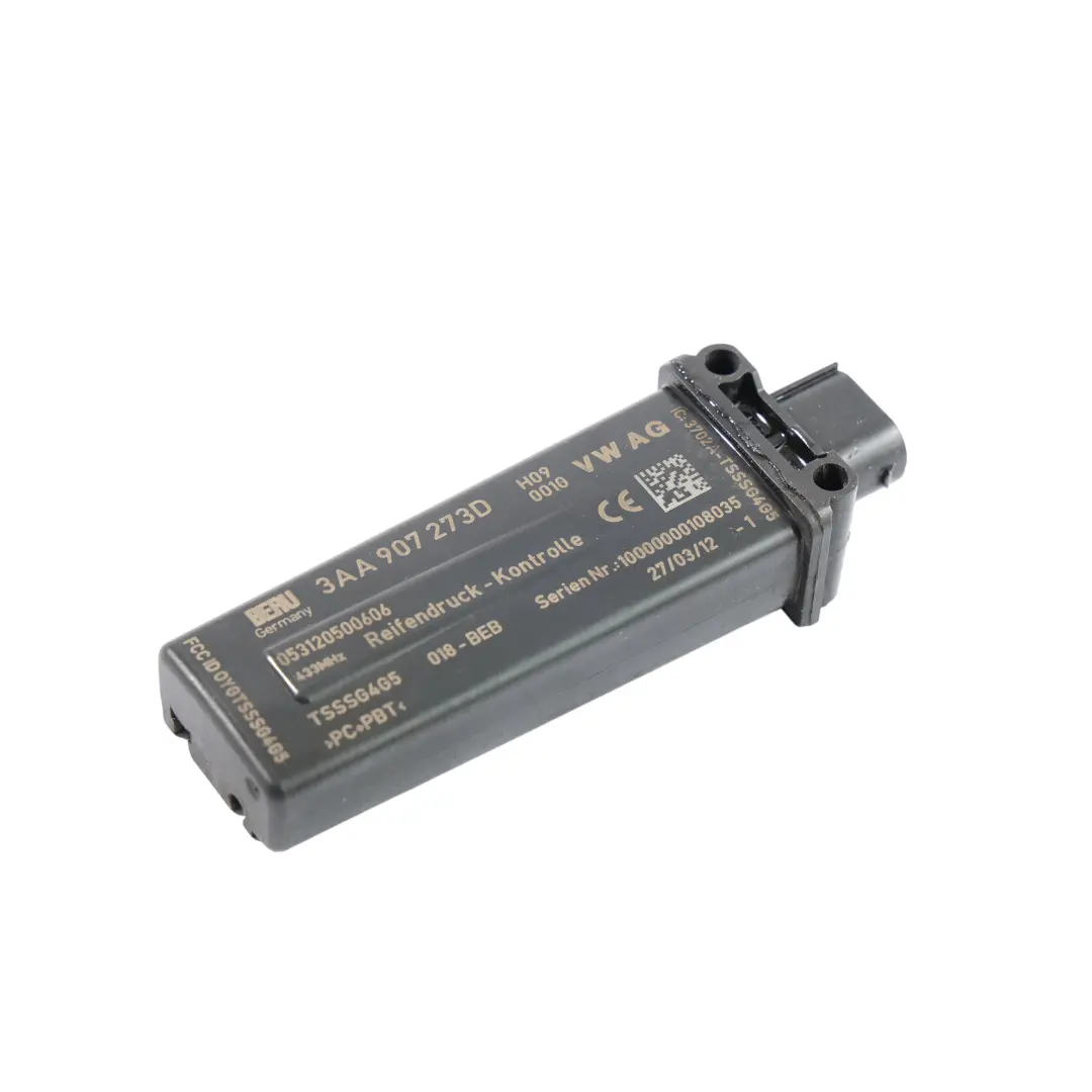 Volkswagen Passat B7 Unidad Control Presión Neumáticos Sensor - SKU 3AA907273D - Número de pieza 3AA907273D