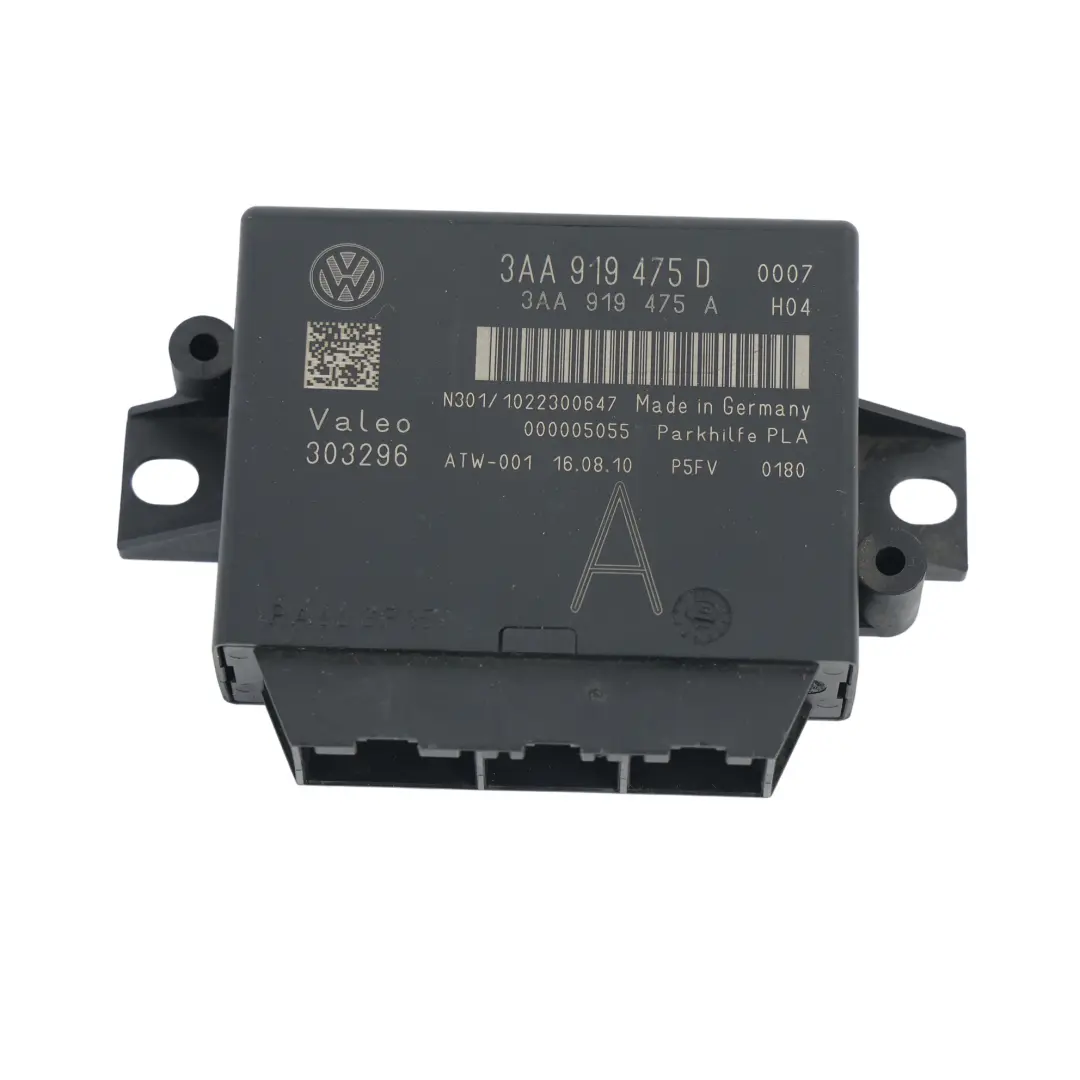 Parking Sensor Control Module ECU to VW Volkswagen Touran 1T Tiguan 5N with Part number 3AA919475D VW Volkswagen Touran 1T Tiguan 5N Parking Sensor Control Module ECU - SKU 3AA919475D - Part number 3AA919475D