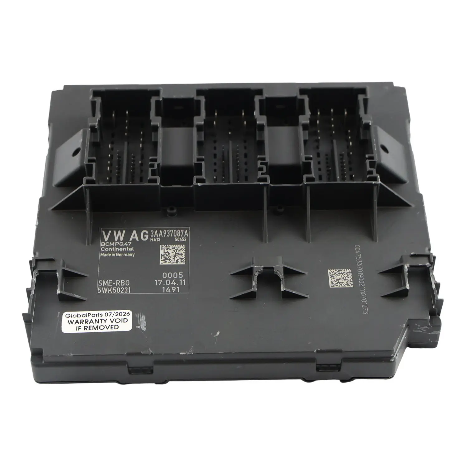 VW Volkswagen Passat B7 CC 35 36 BCM Body Control Module Unit ECU 3AA937087A