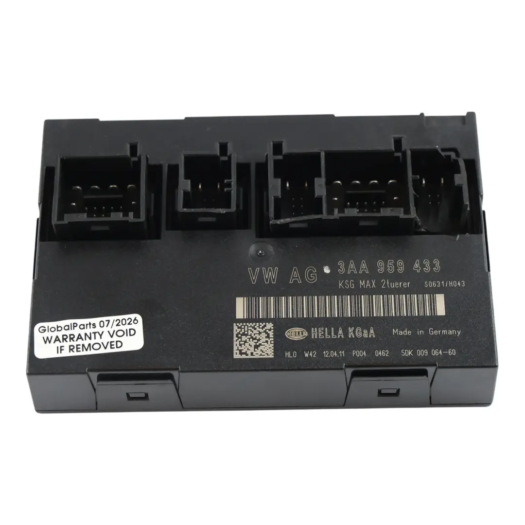 Volkswagen Passat B7 Komfort Karosserie Steuergerät Modul ECU E - SKU 3AA959433-1 - Teilenummer 3AA959433