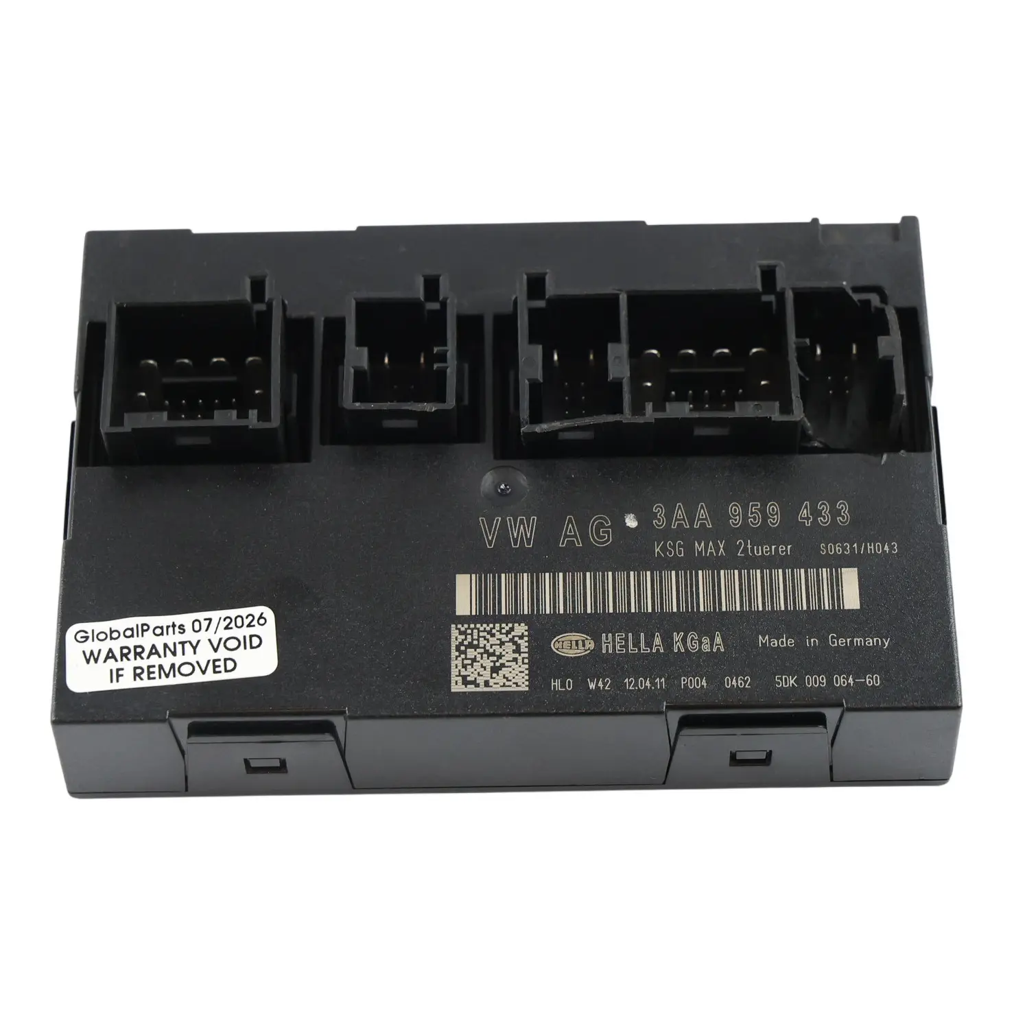 Volkswagen Passat B7 Módulo Unidad Control Carrocería Confort ECU 3AA959433E