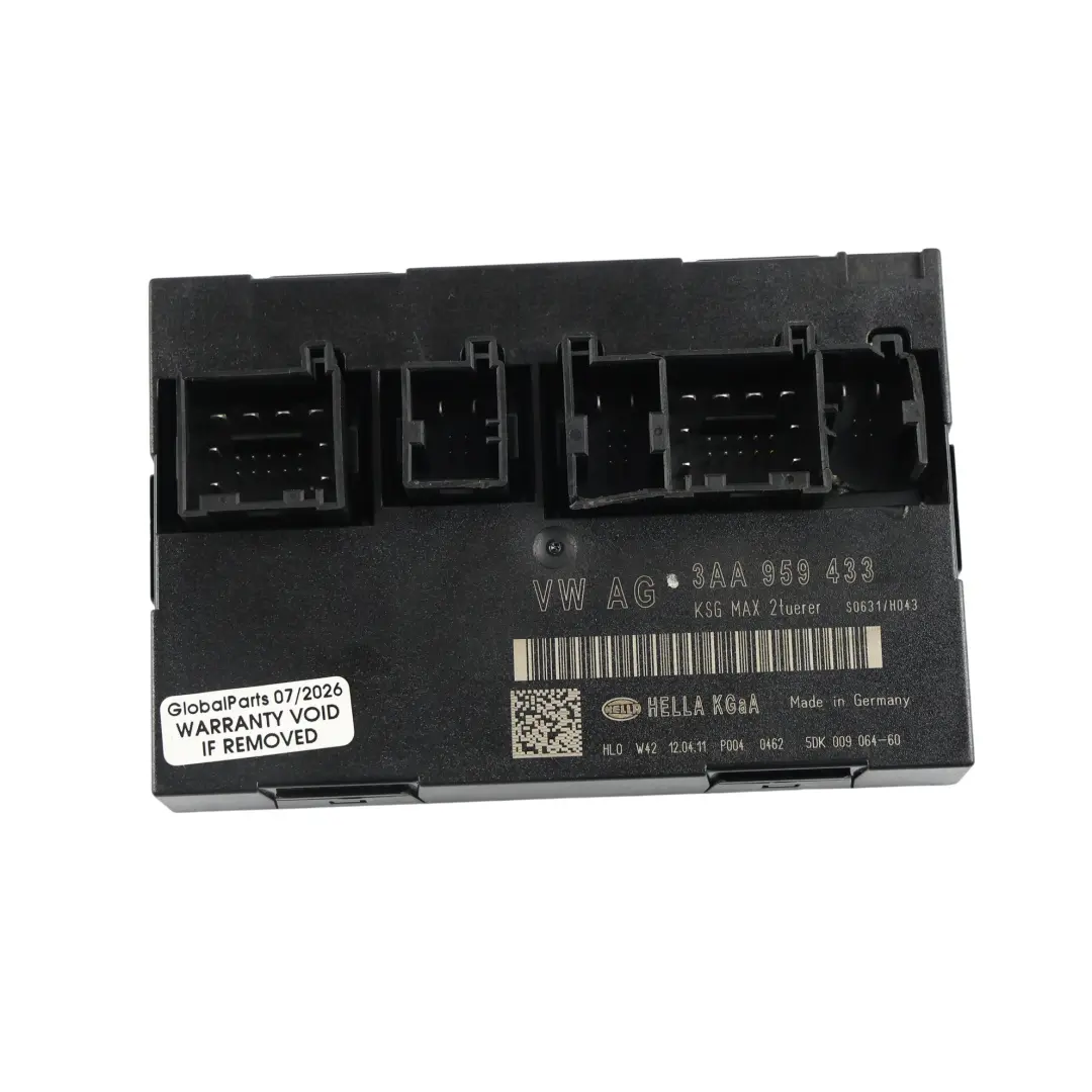 Convenience Body Control Module Unit ECU E to VW Volkswagen Passat B7 with Part number 3AA959433 VW Volkswagen Passat B7 Convenience Body Control Module Unit ECU E - SKU 3AA959433-1 - Part number 3AA959433