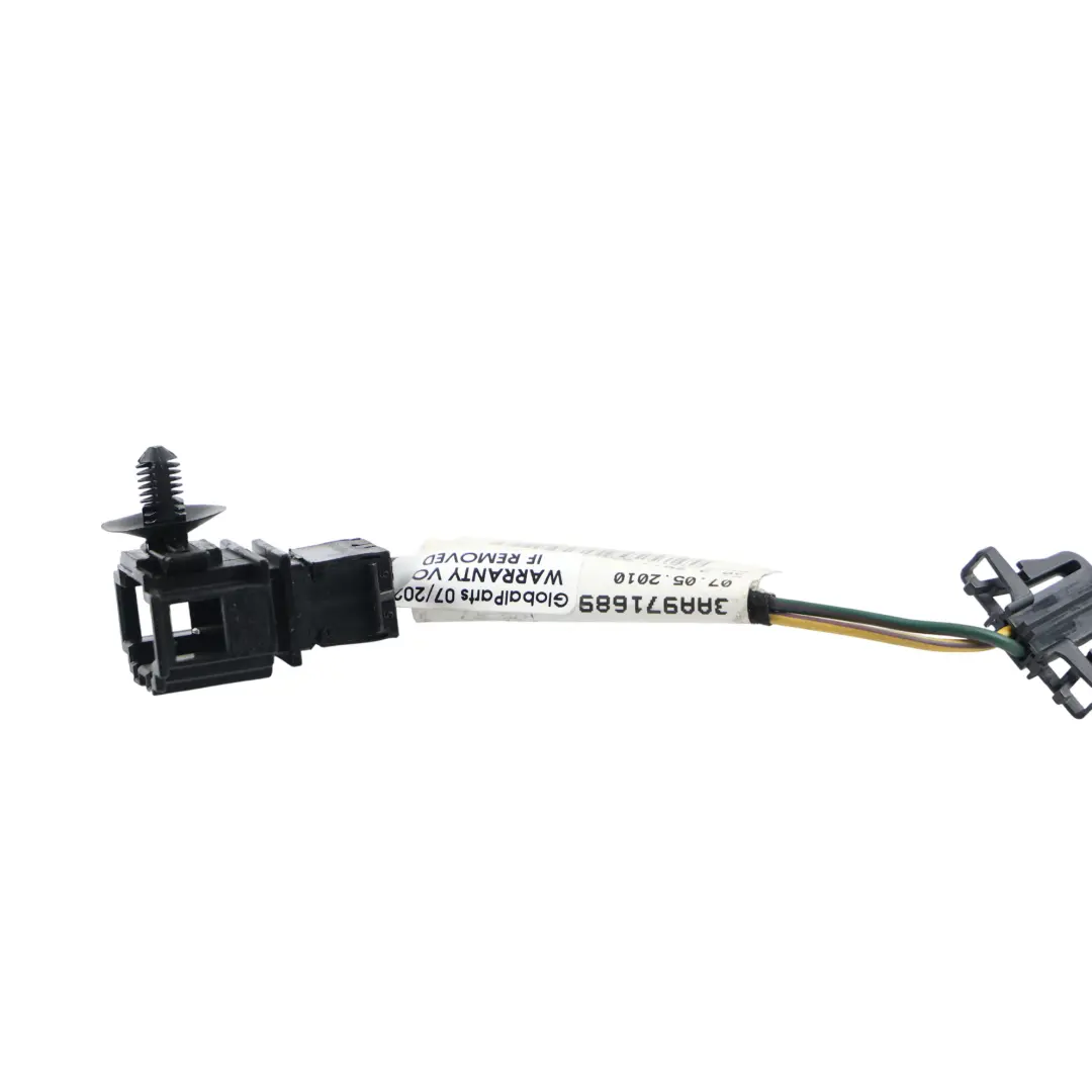 Adaptador Cableado Puerta Trasera Izq Der para Volkswagen Passat B7 con número de pieza 3AA971689 Volkswagen Passat B7 Adaptador Cableado Puerta Trasera Izq Der - SKU 3AA971689 - Número de pieza 3AA971689