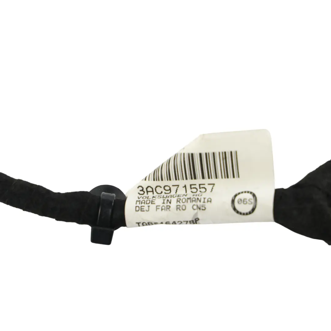VW Volkswagen Passat B7 Door Wiring Loom Harness Front Right O/S - SKU RHD-3AC971557 - Part number 3AC971557