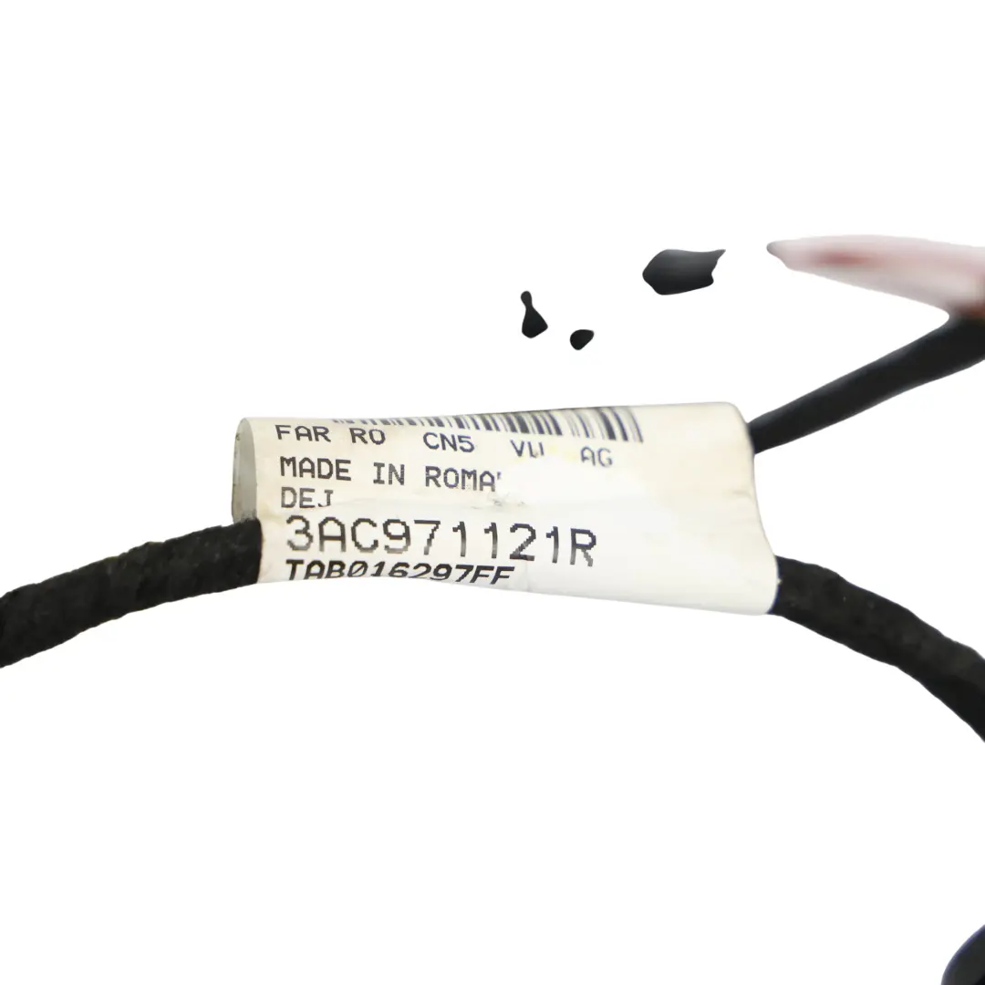 Door Wiring Loom Front Left Passenger N/S to VW Volkswagen Passat B7 with Part number 3AC971558A VW Volkswagen Passat B7 Door Wiring Loom Front Left Passenger N/S - SKU RHD-3AC971558A - Part number 3AC971558A