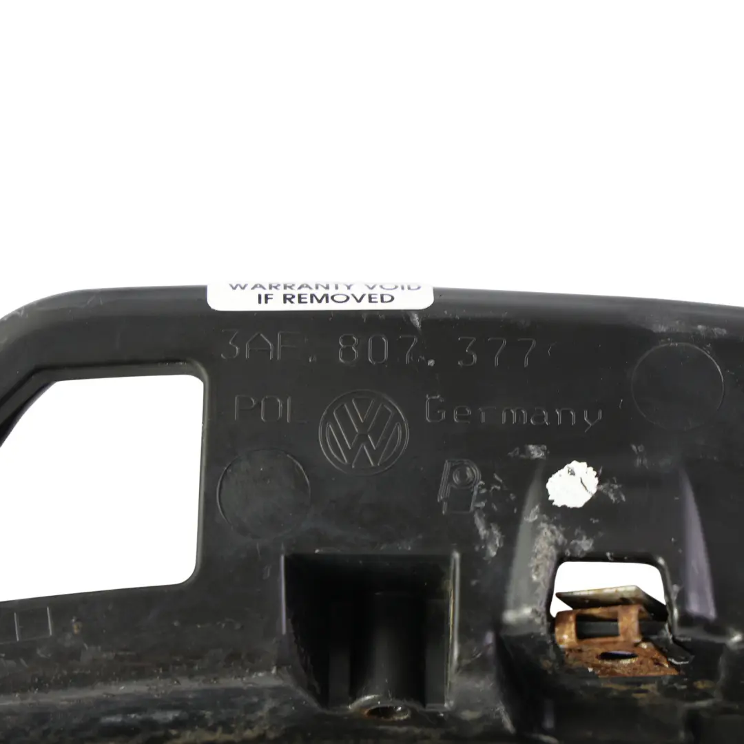 Volkswagen Passat B7 Soporte Montaje Parachoques Trasero Izquierdo - SKU 3AF807377 - Número de pieza 3AF807377