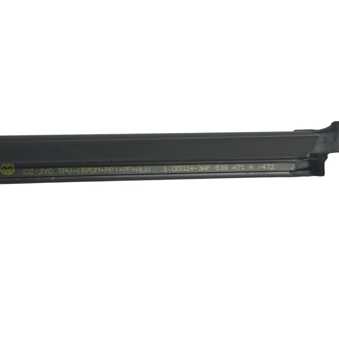 Volkswagen Passat B7 Guarnizione Finestrino Porta Post Inf Destra - SKU 3AF839472A - Numero di parte 3AF839472A