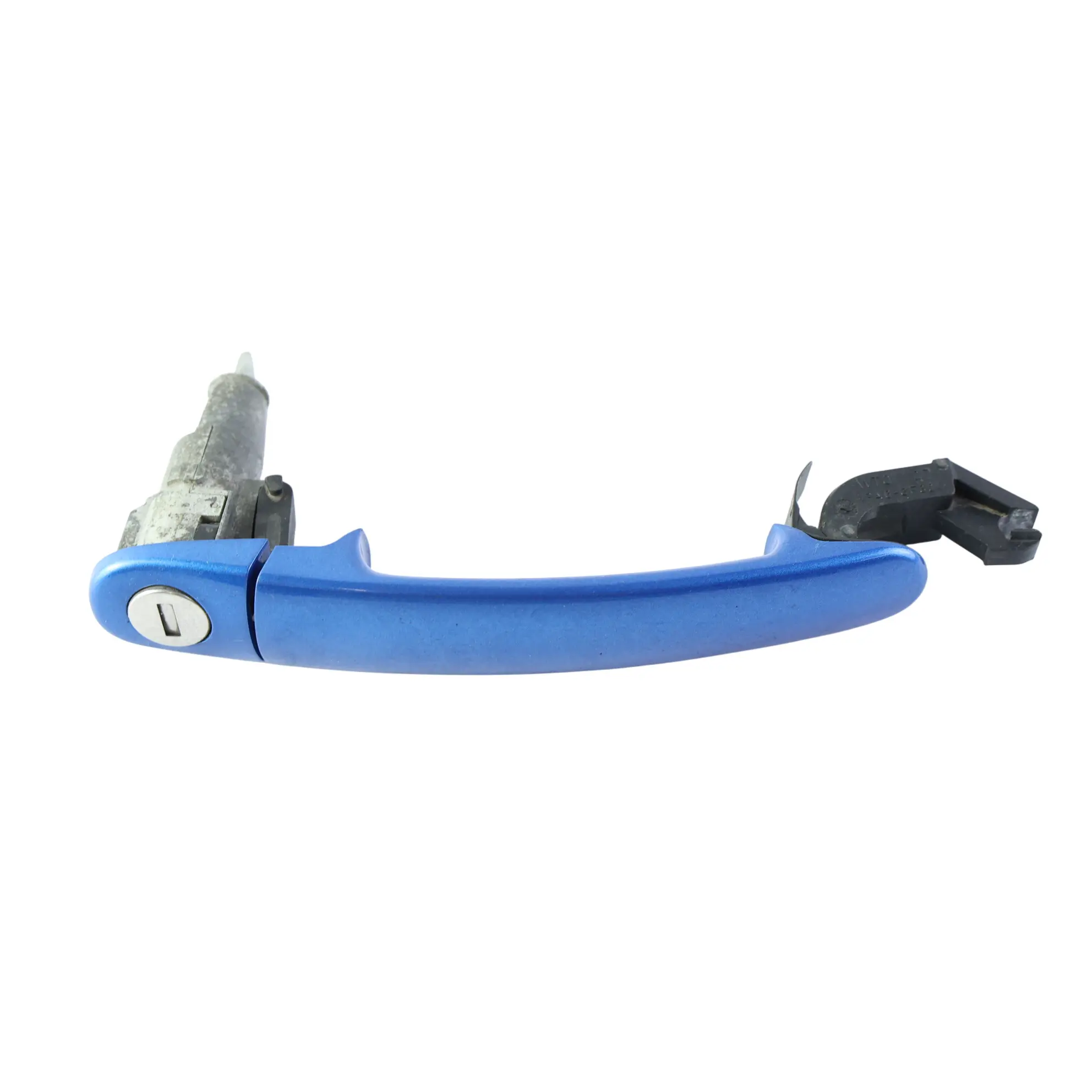 Skoda Fabia Mk1 Door Handle Front Right O/S 3B0837205G Madra Race Blue - 8X