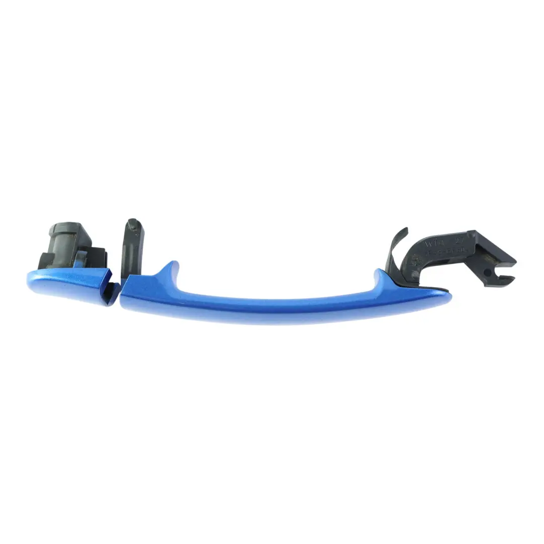 Mk1 Rear Door Handle Left Right N/O/S Madra Race Blue 8X to Skoda Fabia with Part number 3B0837205G Skoda Fabia Mk1 Rear Door Handle Left Right N/O/S Madra Race Blue 8X - SKU 3B0837205G-MDR - Part number 3B0837205G