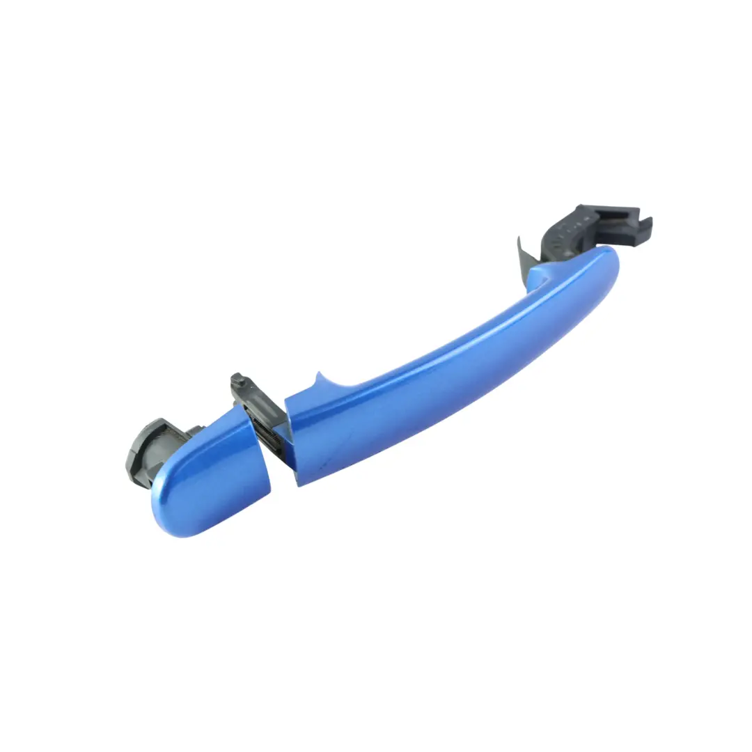 Mk1 Rear Door Handle Left Right N/O/S Madra Race Blue 8X to Skoda Fabia with Part number 3B0837205G Skoda Fabia Mk1 Rear Door Handle Left Right N/O/S Madra Race Blue 8X - SKU 3B0837205G-MDR - Part number 3B0837205G
