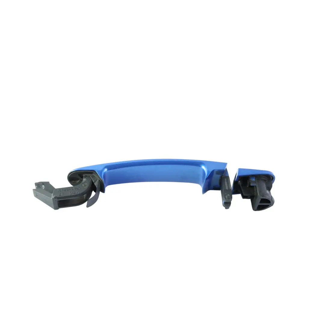 Skoda Fabia MK1 Tirador Puerta Trasera Izquierda Derecha Azul - SKU 3B0837205G-MDR - Número de pieza 3B0837205G