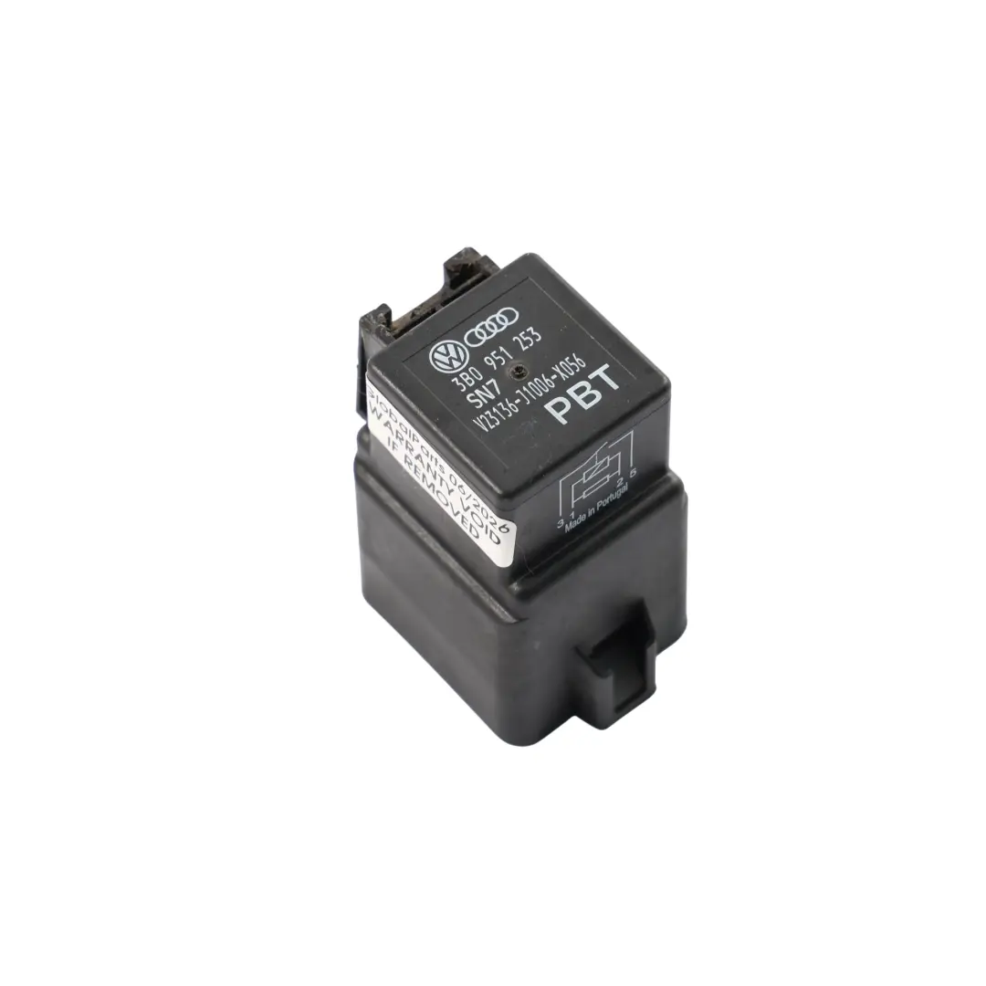 5G Caddy 2K Crafter SY Beheizte Scheibe Relais für Volkswagen Golf mit Teilenummer 3B0951253 Volkswagen Golf 5G Caddy 2K Crafter SY Beheizte Scheibe Relais - SKU 3B0951253 - Teilenummer 3B0951253
