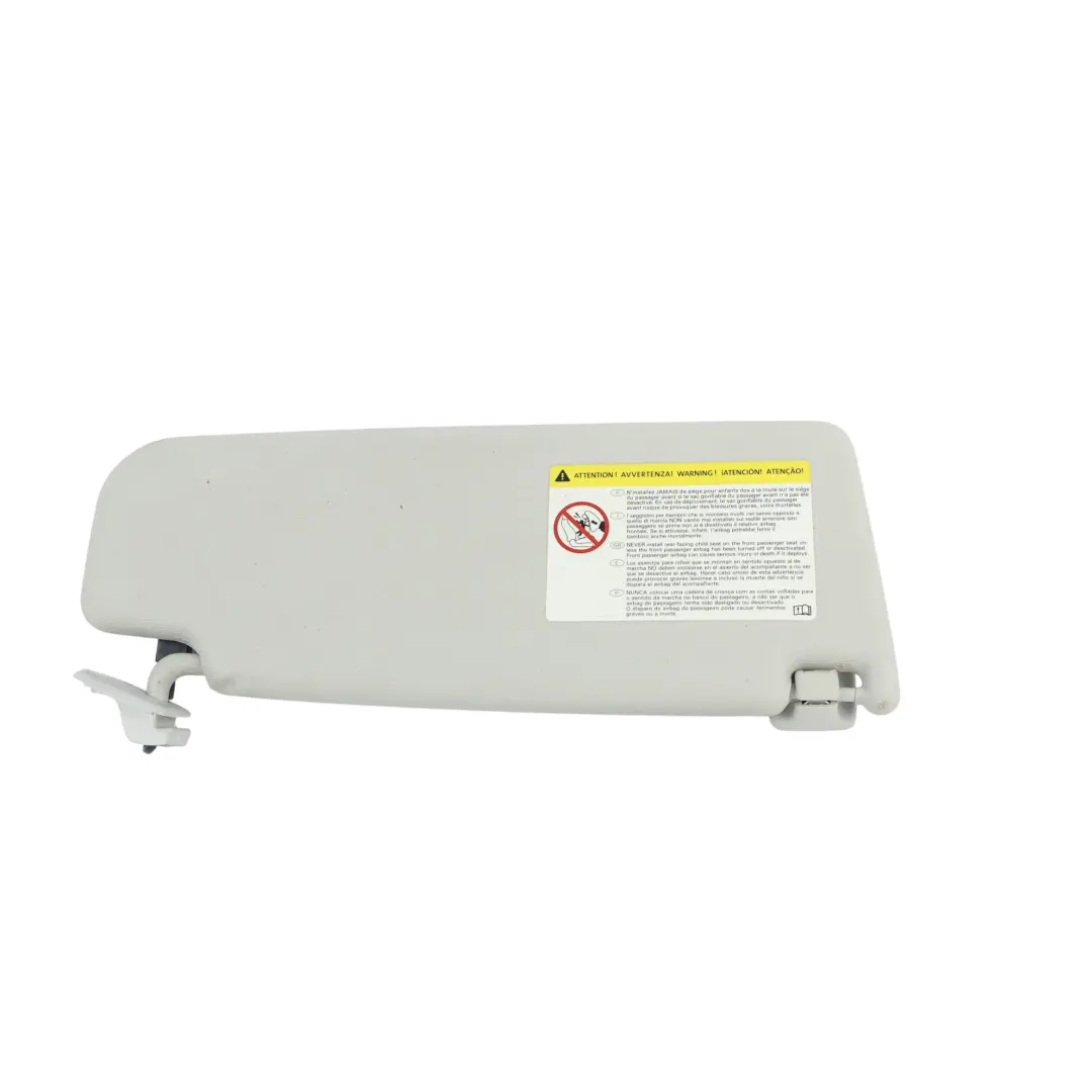 Aletta Parasole Sinistra Grigia per Volkswagen Passat B7 con numero di parte 3C0857551P Volkswagen Passat B7 Aletta Parasole Sinistra Grigia - SKU 3C0857551P - Numero di parte 3C0857551P